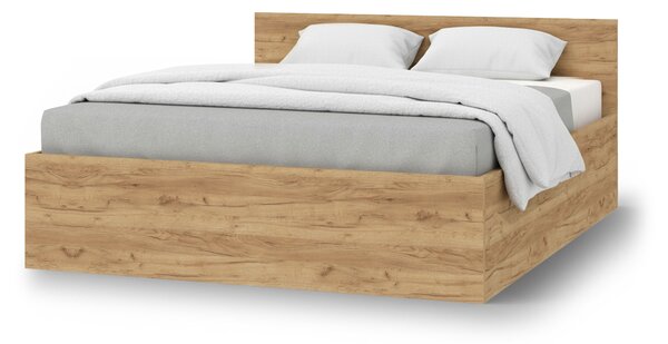 Manželská posteľ s úložným priestorom Dolly New 160x200 - dub craft