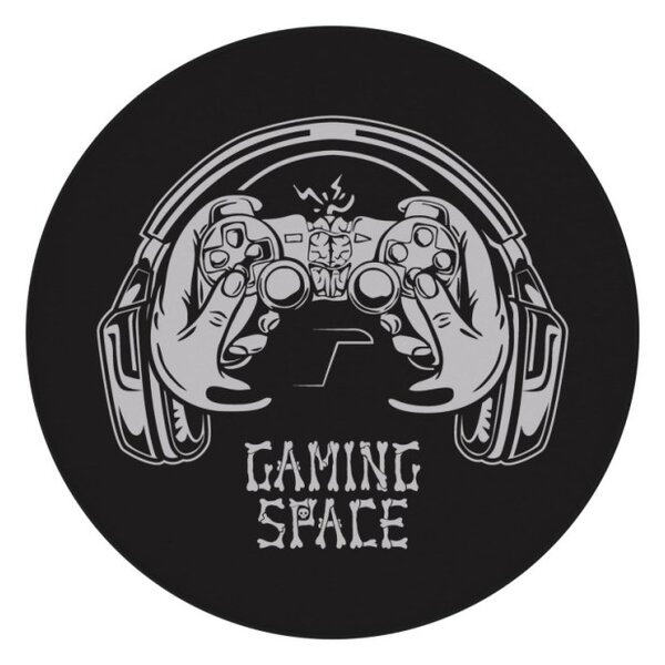 Podložka pod stoličku FloorMat 6.0 čierna / sivá