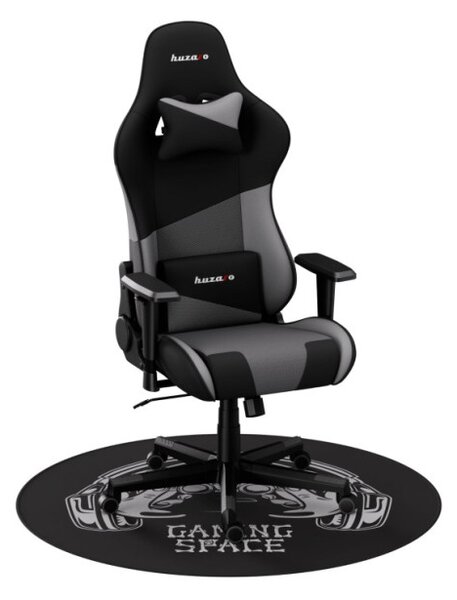 Podložka pod stoličku FloorMat 6.0 čierna / sivá
