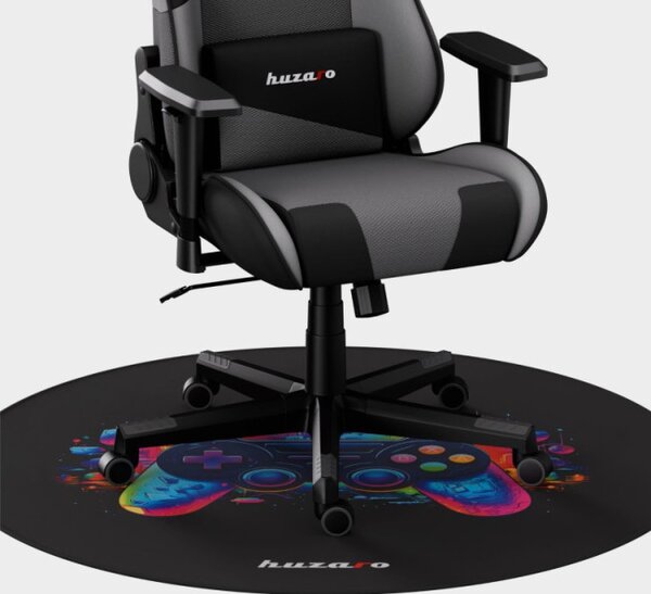 Podložka pod stoličku FloorMat 7.0 čierna / viacfarebná