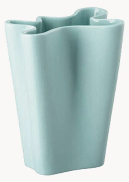 Porcelánová mini váza Flux Mint, V 9 cm
