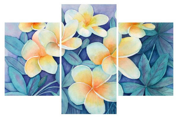 Obraz - Tropické kríky (90x60 cm)