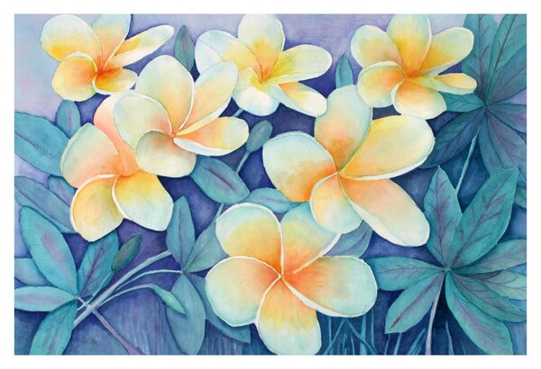 Obraz - Tropické kríky (90x60 cm)