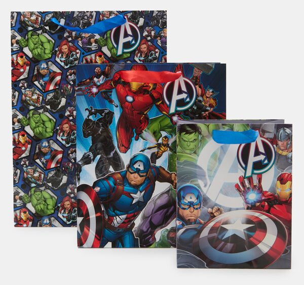 Sinsay - Darčekové tašky Marvel 3 pack - viacfarebná