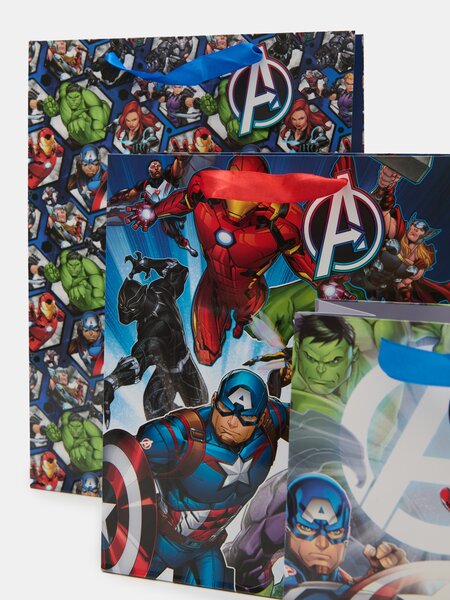Sinsay - Darčekové tašky Marvel 3 pack - viacfarebná