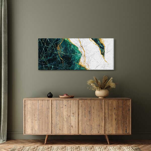Obraz - Tyrkysový mramor (120x50 cm)
