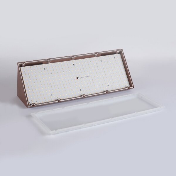 Brilagi - LED vonkajšie nástenné svietidlo TRIANGLE LED/42W/230V hnedé IP65