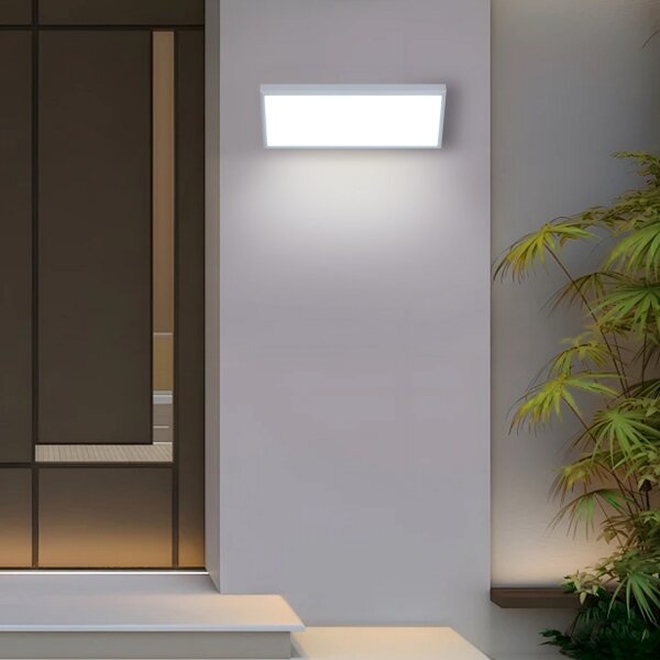 Brilagi - LED vonkajšie nástenné svietidlo TRIANGLE LED/42W/230V biele IP65