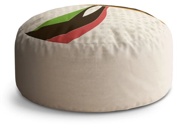 Sablio Taburet Retro abstrakcia: 38x48 cm