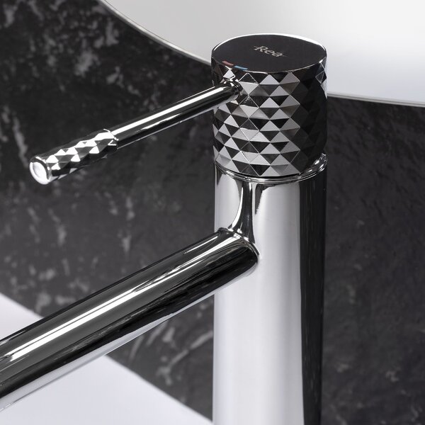 Umývadlový faucet Rea Lungo Diamond Chrome vysoký