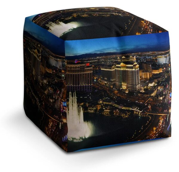 Sablio Taburet Las Vegas - 40x40x40 cm