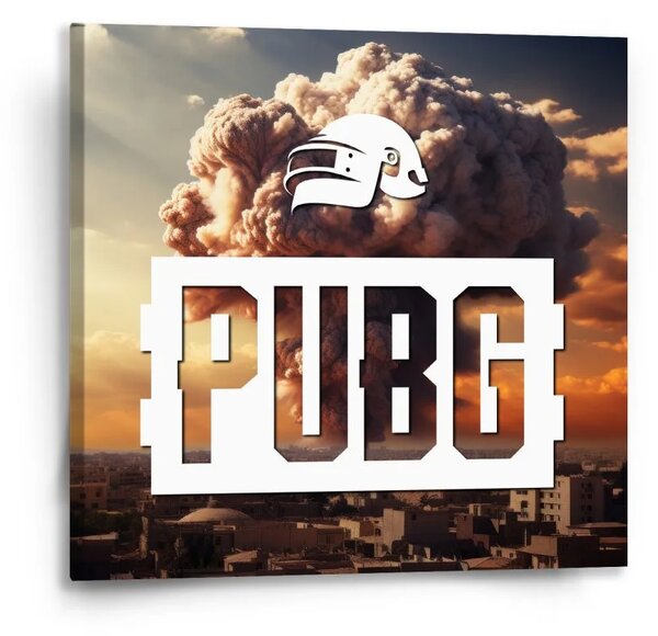 Sablio Obraz PUBG Explózia 2 - 50x50 cm