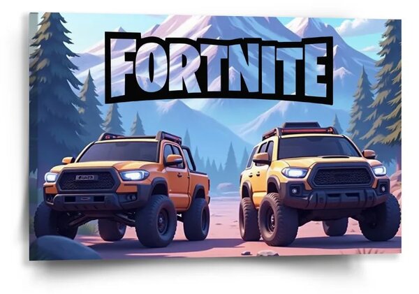 Sablio Obraz FORTNITE Off-road autá - 60x40 cm