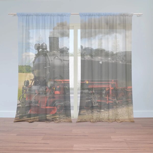 Sablio Záclony Lokomotíva 3: 2ks 150x250cm
