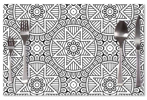 Sablio Prestieranie Hviezdy mehendi: 40x30cm