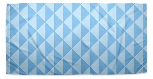 Sablio Uterák Modré obrátené pyramídy - 30x50 cm