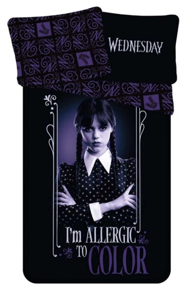 Obliecky Disney Wednesday 140x200cm+90x70cm Setino