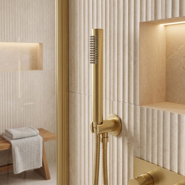 Sprchová hlavica REA JS-018 BRUSH GOLD