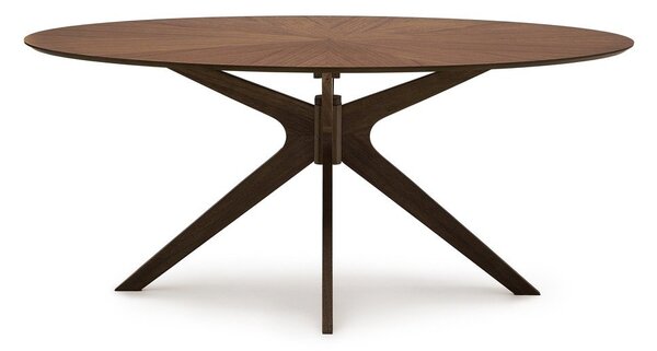 Jedálenský stôl s doskou v dekore orechového dreva 110x180 cm Naanim – Kave Home