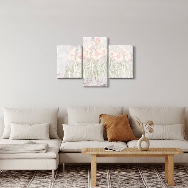 Obraz - Freska ľalií (90x60 cm)