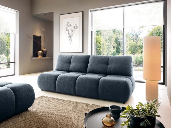 Rozkladacia pohovka Milo - tmavomodrá