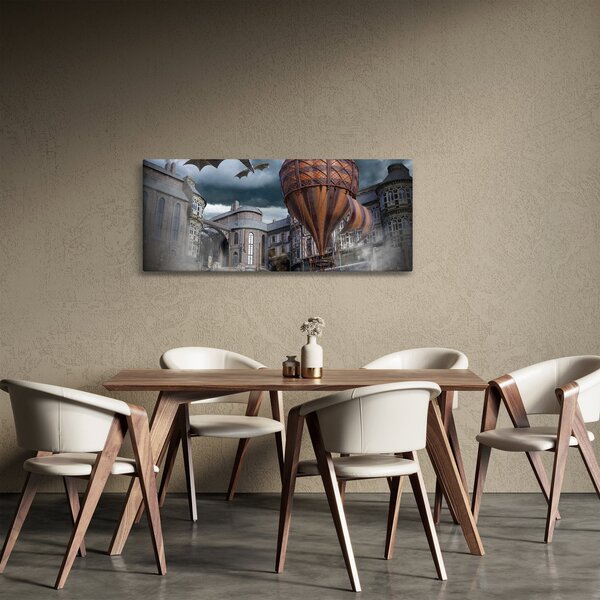 Obraz - Surrealistická krajina (120x50 cm)