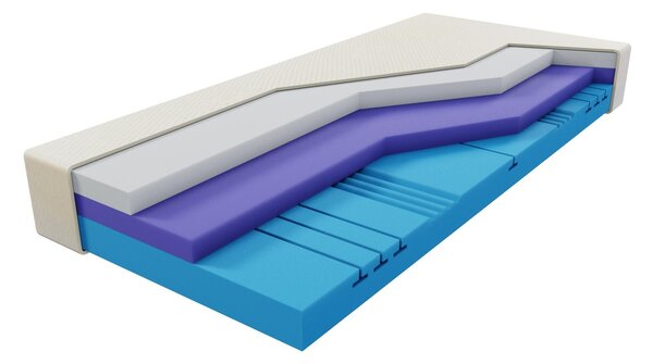 Curem CUREM C3000 HY 22 cm - pohodlný pevný matrac s lenivou penou 90 x 200 cm
