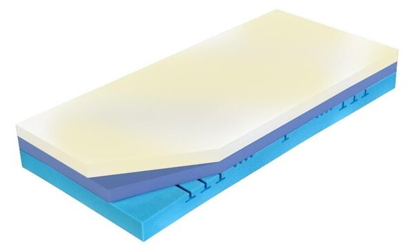 Curem CUREM C3000 HY 22 cm - pohodlný pevný matrac s lenivou penou 90 x 200 cm