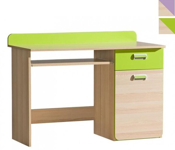 DLR, LORENTO L10 Písací stôl - dve farebné kombinácie