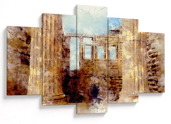 Obraz - Érechthéion, Atény, Grécko (150x105 cm)