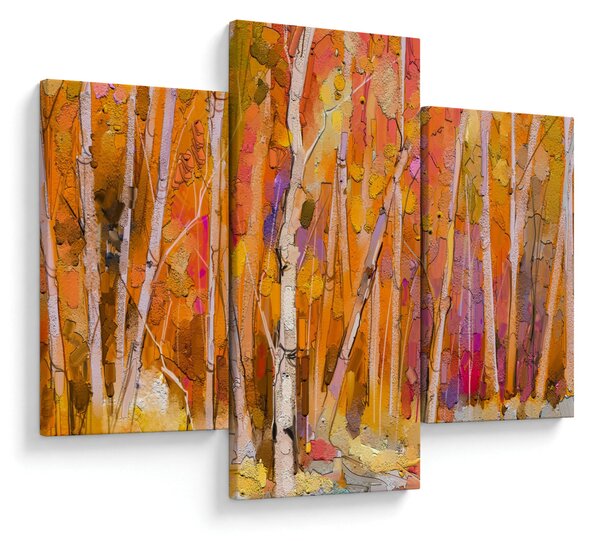 Obraz - Jesenný les (90x60 cm)