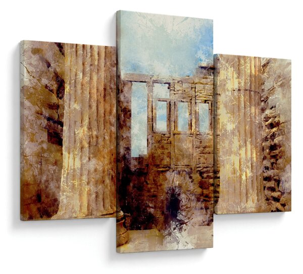 Obraz - Érechthéion, Atény, Grécko (90x60 cm)