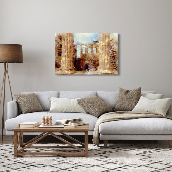 Obraz - Érechthéion, Atény, Grécko (90x60 cm)