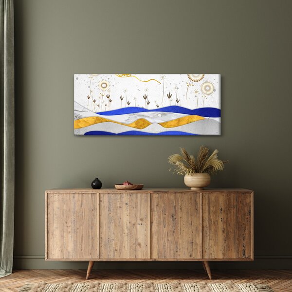 Obraz - Zlaté hory (120x50 cm)