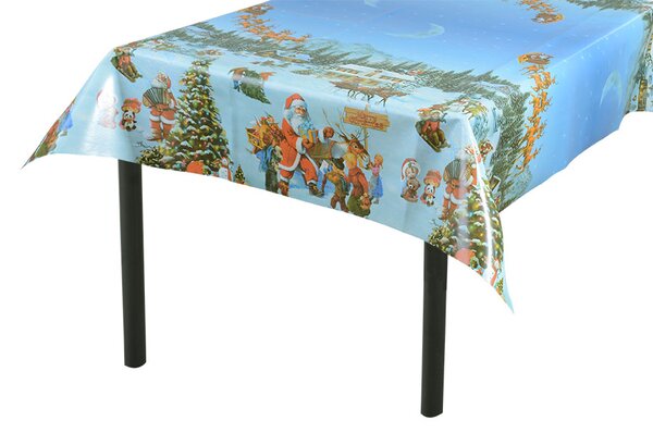 PVC obrus VIANOČNÉ RENO 120x140 cm