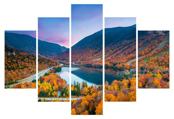 Obraz - White Mountain, New Hampshire, USA (150x105 cm)