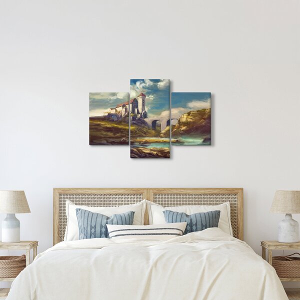 Obraz - Stredoveký hrad (90x60 cm)