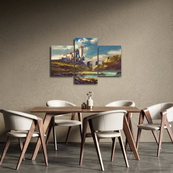 Obraz - Stredoveký hrad (90x60 cm)