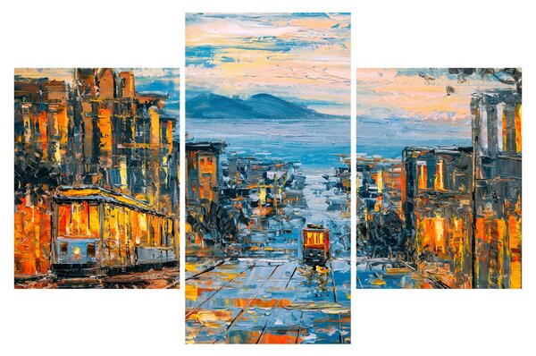 Obrázok - Cable Car, San Francisco (90x60 cm)