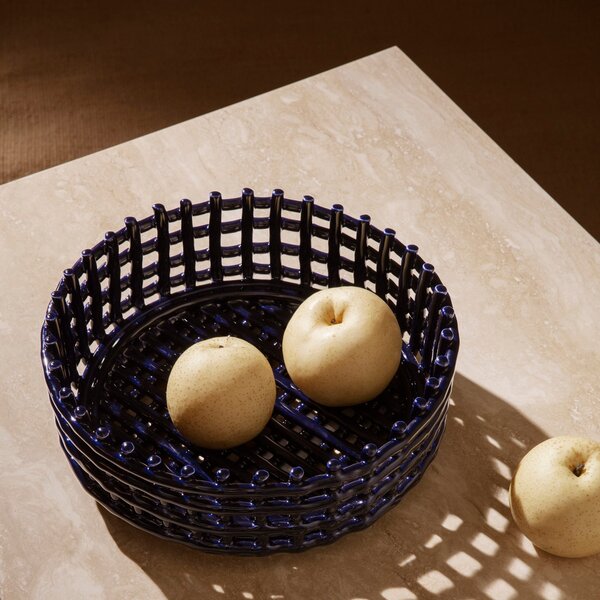 Misa Ceramic Centrepiece, Blue – Ferm Living