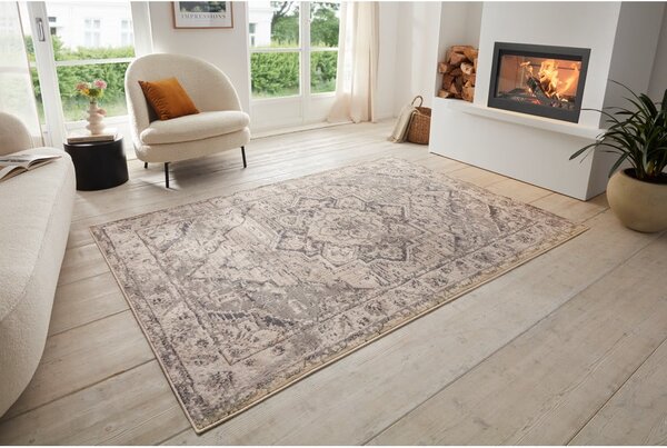 Sivobéžový koberec 160x235 cm Terrain Designer Sand – Hanse Home