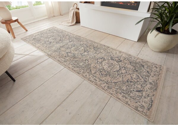 Sivobéžový behúň 80x200 cm Terrain Designer Sand – Hanse Home