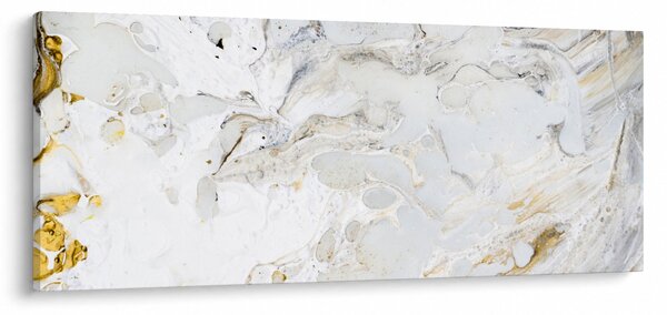 Obraz - Olejový papier s mramorovým designom (120x50 cm)