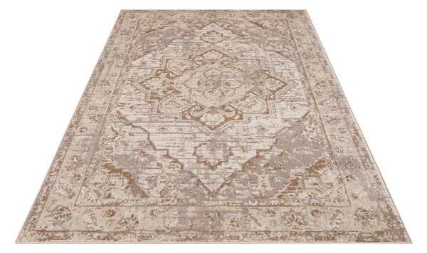 Sivý/béžový koberec 240x340 cm Terrain Designer Sand – Hanse Home