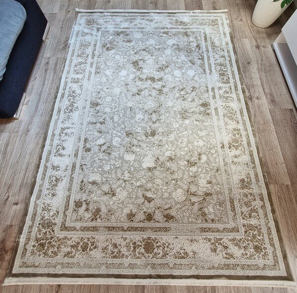 HU Béžový koberec Osman Orientalny 31904A BEIGE Rozmer: 160x230 cm