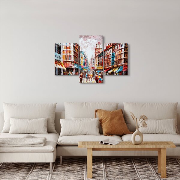 Obrázok - Hong Kong, olejomaľba (90x60 cm)