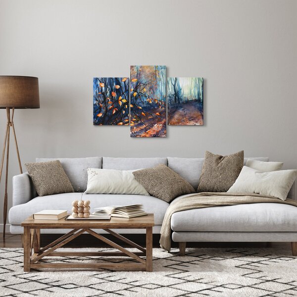 Obraz - Lúče jesenného slnka (90x60 cm)