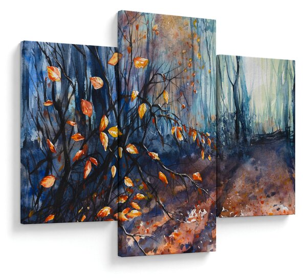 Obraz - Lúče jesenného slnka (90x60 cm)