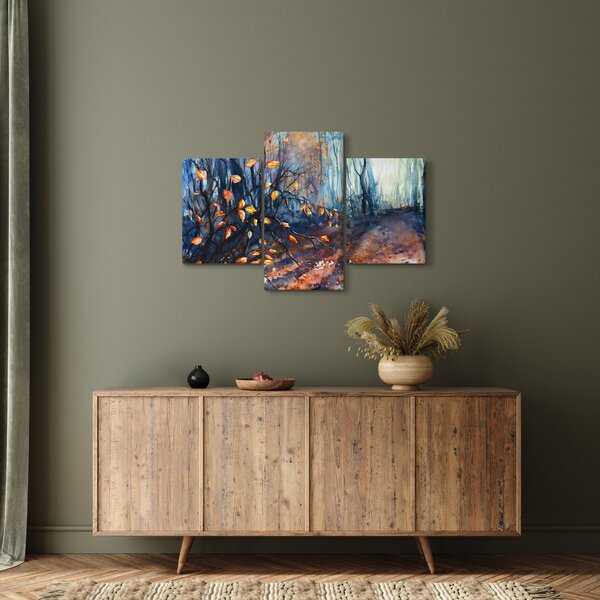 Obraz - Lúče jesenného slnka (90x60 cm)