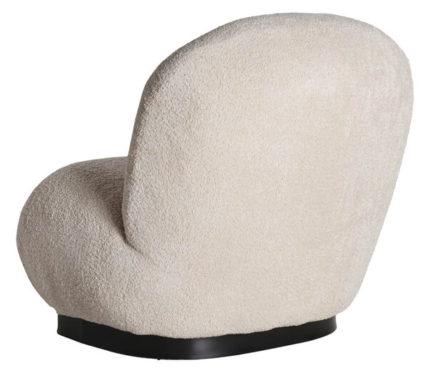 MUZZA Kreslo Boudin biele